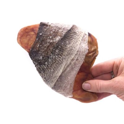 Image showing 3 th Icelandic+ Pig Ear Hand-Wrapped in Cod Skin Dog Treats
