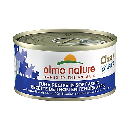 Almo Nature Classic Complete Cat 12 Pack: Tuna Recipe In Soft Aspic