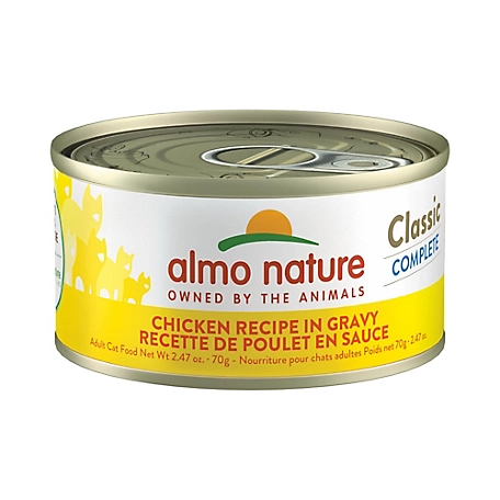 Almo Nature Classic Complete Cat 12 Pack: Chicken Recipe In Gravy