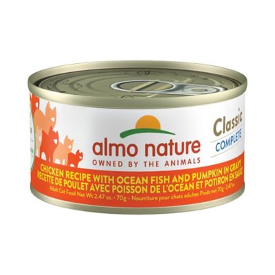Almo Nature Classic Complete Cat 12 Pack: Chicken Recipe with Ocean Fish