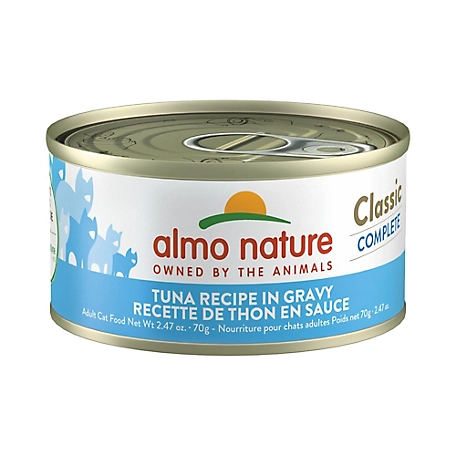 Almo Nature Classic Complete Cat 12 Pack: Tuna Recipe In Gravy