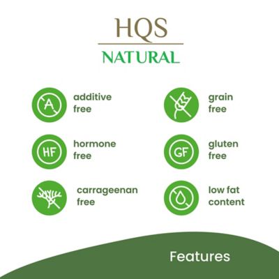 Image showing  HQS Natural Chicken Breast in Broth Wet Cat Food, 5.3 oz., 24 pk.