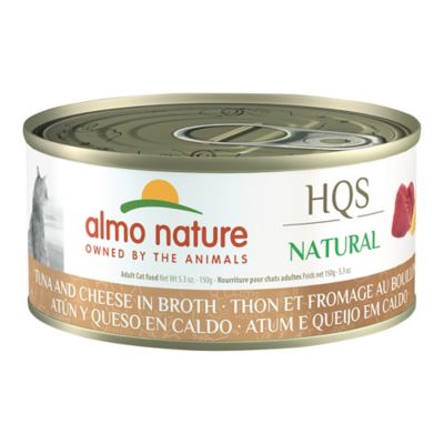 Almo Nature HQS Natural Cat 24 Pack: Tuna & Cheese In Broth, 1153H