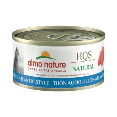 Almo Nature HQS Natural Cat 24 Pack: Tuna In Broth Atlantic Style, 1010H