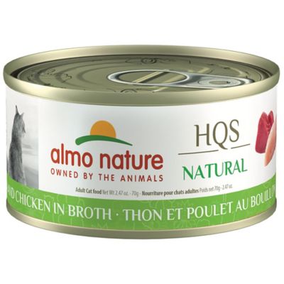 Almo Nature HQS Natural Cat 24 Pack: Tuna & Chicken In Broth