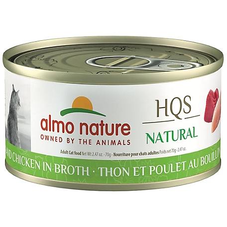 Almo Nature HQS Natural Cat 24 Pack: Tuna & Chicken In Broth