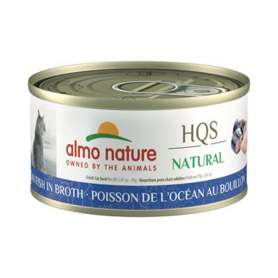 Almo Nature HQS Natural Cat 24 Pack: Ocean Fish In Broth