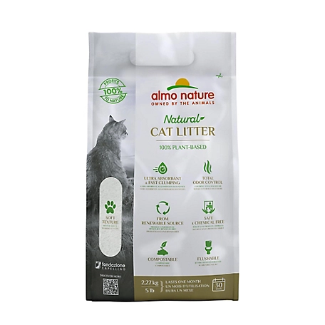 Almo Nature Natural Unscented Cat Litter - 5 lbs.