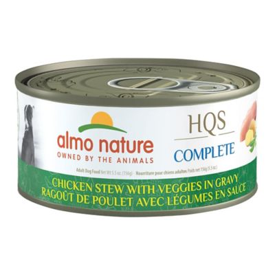 Almo Nature HQS Complete Dog 12 Pack: Chicken Stew with Veggies In Gravy