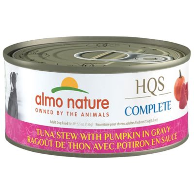 Image showing 6 th Almo Nature HQS Complete Adult Tuna Stew with Pumpkin in Gravy Wet Dog Food, 5.5 oz., 12 pk.