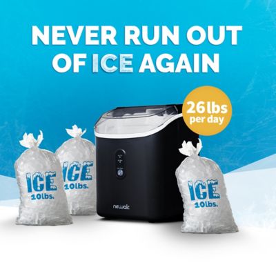 Image showing 6 th NewAir 26 lb. Countertop Nugget Ice Maker