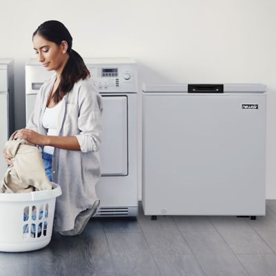 Image showing  5.0 cu. ft. Compact Chest Freezer with Digital Temperature Control