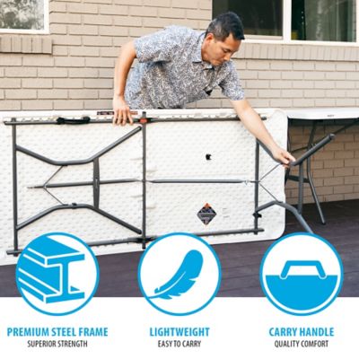 Image showing  6 ft. Fold-In-Half Table (Light Commercial)