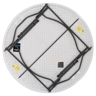 Image showing 8 th Lifetime 60 in. Round Nesting Table, 4 pk., Commercial