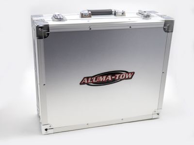 Image showing 7 th Aluma-Tow Aluminum Adjustable Interchangeable Hitch Mount with Aluminum Carry Case and Towing Hook