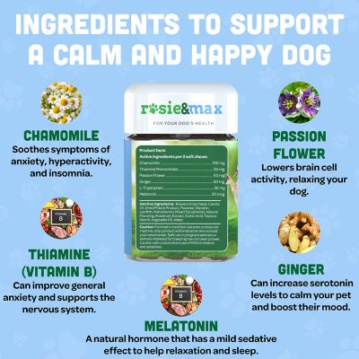Image showing  Calm and Quiet Pet Supplement