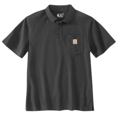 Carhartt Men's Loose Fit Midweight Short-Sleeve Pocket Polo