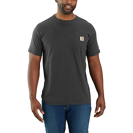 Carhartt Force Relaxed Fit Midweight Short-Sleeve Pocket T-Shirt at ...