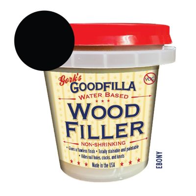 Image showing  Ebony Water-Based Wood and Grain Filler, 8 oz.
