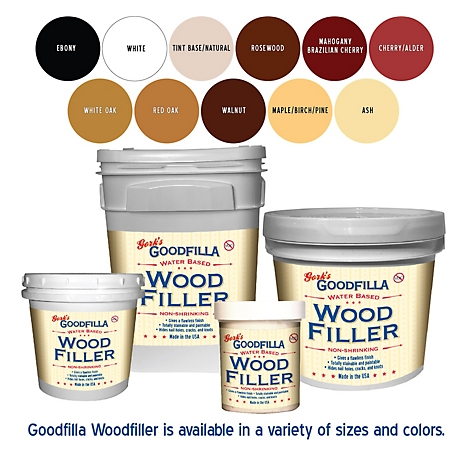 Wood Filler - 8 oz Colors - Wunderfil - Rockler