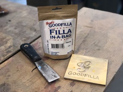 Image showing 6 th Gork's GoodFilla White Hb Wood Filler, 8 oz.