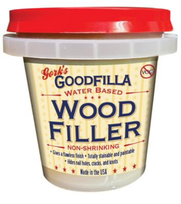 Gork's GoodFilla Alder Water-Based Wood and Grain Filler, 8 oz.