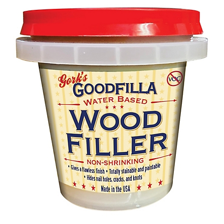 Gork's GoodFilla Alder Water-Based Wood and Grain Filler, 8 oz.