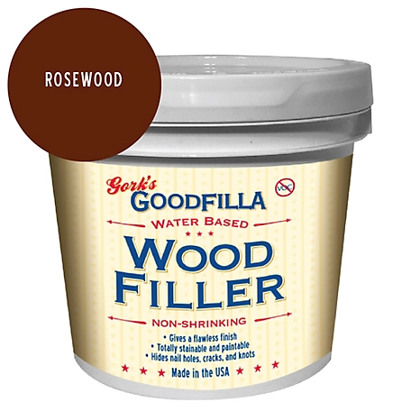 Gork's GoodFilla Rosewood Water-Based Wood and Grain Filler, 1 gal.