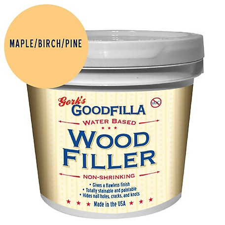Gork's GoodFilla Maple/Beech/Pine Water-Based Wood and Grain Filler, 1 gal.