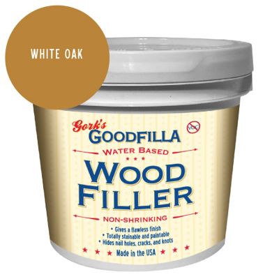Gork's GoodFilla White Oak Water-Based Wood and Grain Filler, 1 gal.