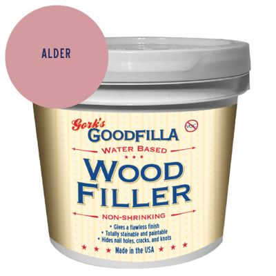 Gork's GoodFilla Alder Water-Based Wood and Grain Filler, 1 gal.