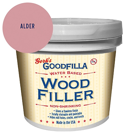 Gork's GoodFilla Alder Water-Based Wood and Grain Filler, 1 gal.