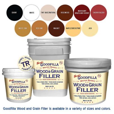 Image showing  Cherry Water-Based Wood and Grain Filler (Trowel-Ready), 1 gallon
