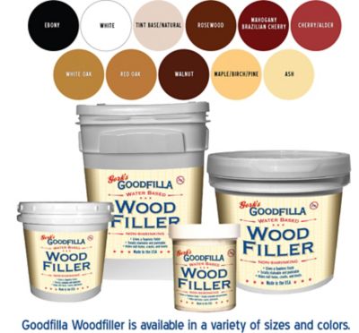 Image showing  Neutral/Tint Base Water-Based Wood and Grain Filler (Trowel Ready), 1 gal.