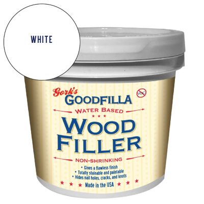 Gork's GoodFilla 1 gal. Wood Filler, Trowel Ready, White