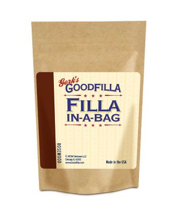 Gork's GoodFilla Rosewood Filla-in-a-Bag Water-Based Wood and Grain Filler (Powder), 6 oz