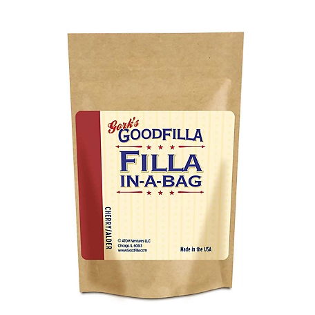Gork's GoodFilla Cherry Filla-in-a-Bag Water-Based Wood and Grain Filler (Powder), 6 oz.