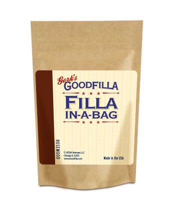 Gork's GoodFilla Rosewood Water-Based Wood and Grain Filler (Powder), 16 oz.