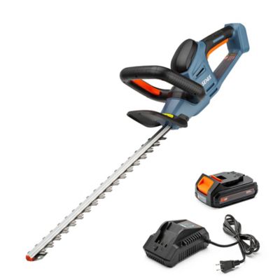 Senix 18 in. Battery-Powered 20V Max Cordless Hedge Trimmer with Battery and Charger