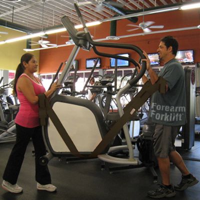 Image showing  Lifting Straps - forest camo colored