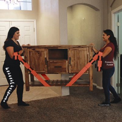 Image showing  Lifting Straps, 4 x 4, Pro Model, 2 pc.