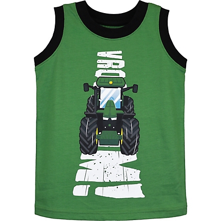 John Deere Short Muscle Sleeve Tee Tractor