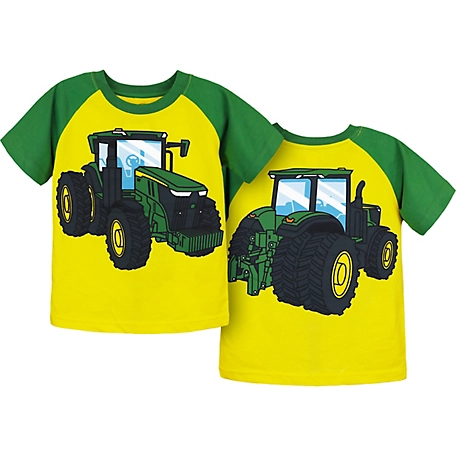 John Deere Toddler Boy's Short Sleeve Tee Big Tractor
