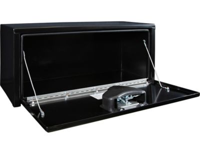 Image showing  14 x 12 x 30in. Black Steel Underbody Truck Box