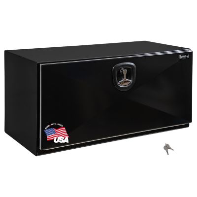 Buyers Products 18 in. x 18 in. x 36 in. Black Steel Pro Series Underbody Toolbox