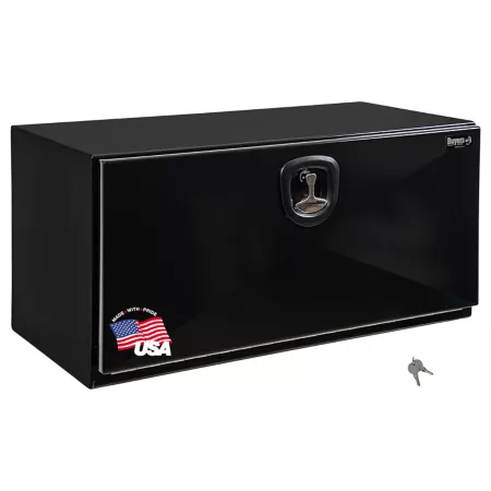 Buyers Products Pro Series Black Steel Underbody Tool Box 18 in x 18 in x 36 in. Underbody Truck Tool Boxes