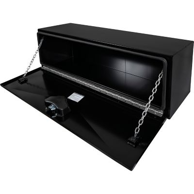 Image showing  18 x 18 x 48in. Black Steel Underbody Truck Box, 1752810