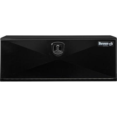 Image showing 7 th Buyers Products 18 x 18 x 48in. Black Steel Underbody Truck Box, 1752810