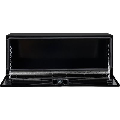 Image showing 8 th Buyers Products 18 x 18 x 48in. Black Steel Underbody Truck Box, 1752810