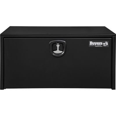 Image showing 5 th Buyers Products 18 x 18 x 48in. Black Steel Underbody Truck Box, 1732310